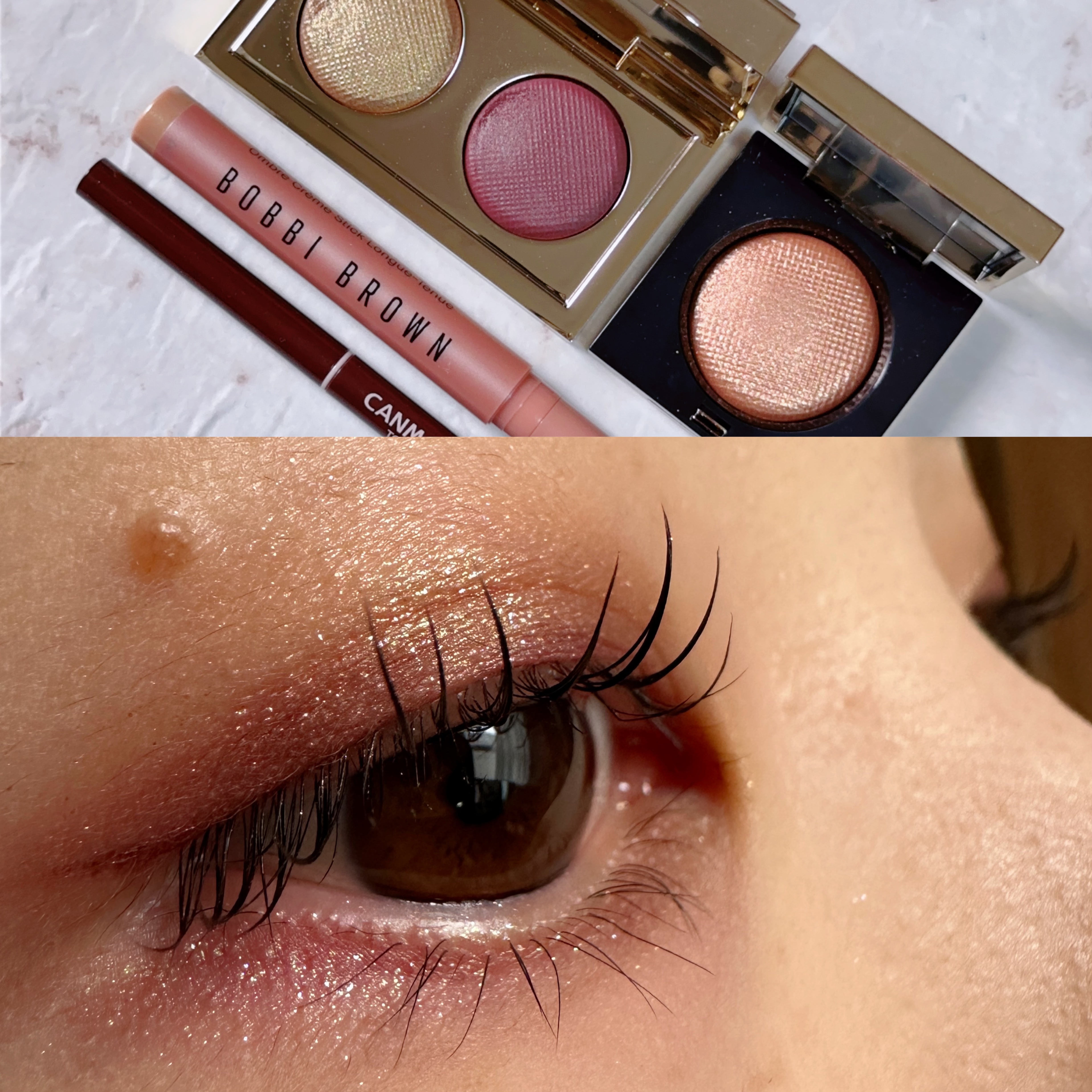 ロングウェア クリーム シャドウ スティック L75 ゴールデンファーン/BOBBI BROWN/スティックアイシャドウを使ったクチコミ（1枚目）