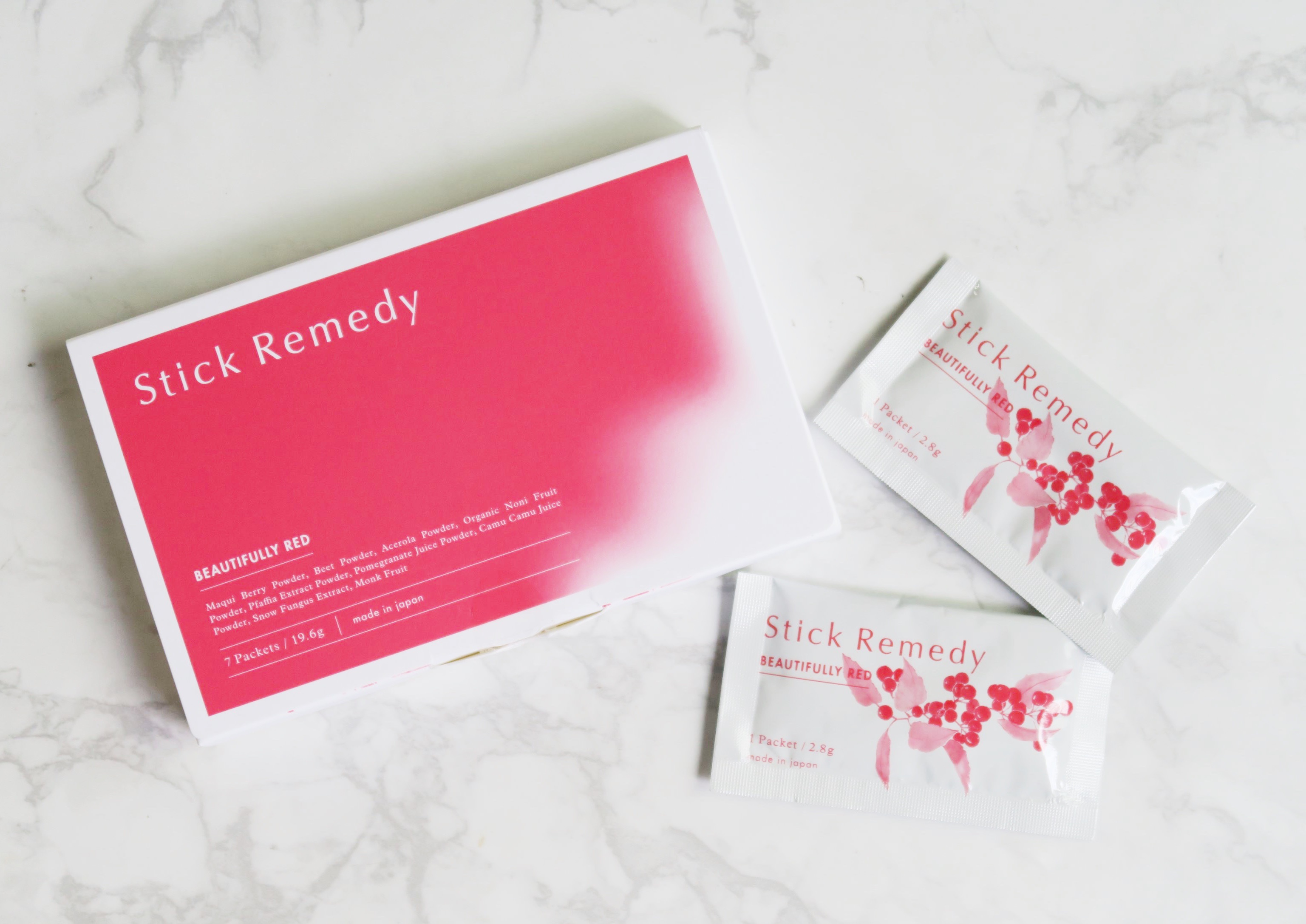 Beautifully Red 7包/Stick Remedy/健康サプリメントを使ったクチコミ（1枚目）