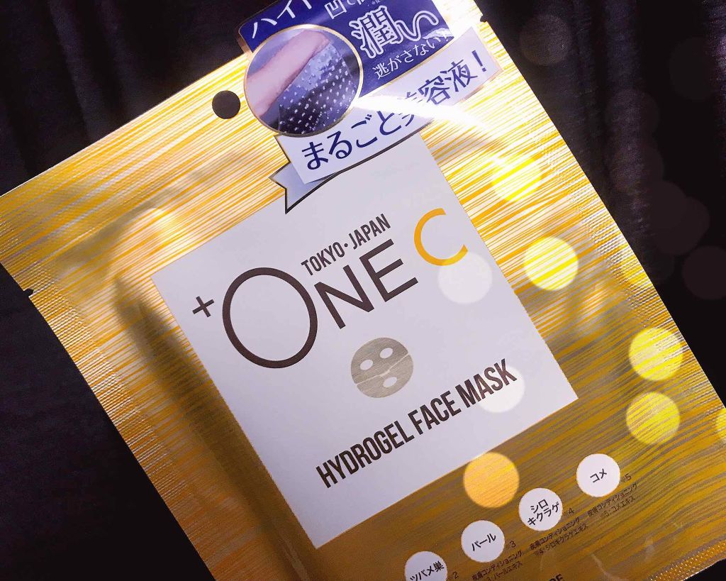 ハイドロゲル フェイスマスク アルティメイト/+OneC(プラワンシー)/シートマスク・パックを使ったクチコミ(1枚目)