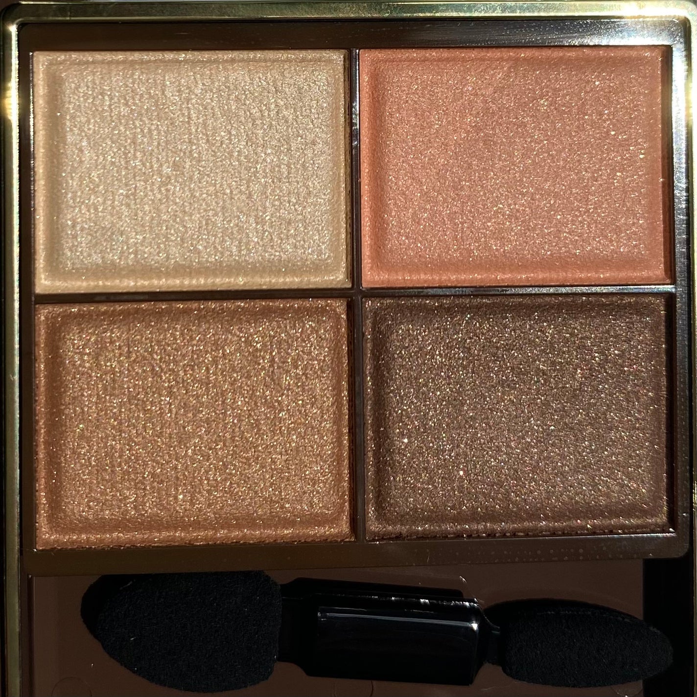 スキニーリッチシャドウ/excel/アイシャドウパレットを使ったクチコミ(3枚目)