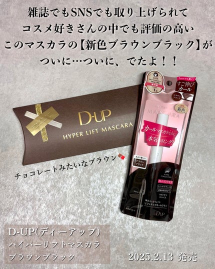 ハイパーリフトマスカラ/D-UP/マスカラを使ったクチコミ(2枚目)