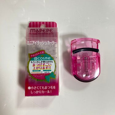 マペペ ミニアイラッシュカーラーのクチコミ「持ち運びやすいビューラー！

リップスで購入しました~🎀

マペペ ミニアイラッシュカーラー
.....」（2枚目）