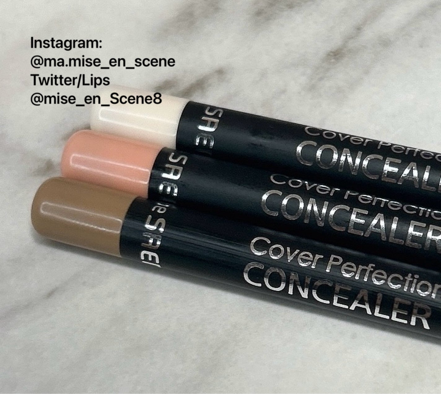 カバーパーフェクション コンシーラー ペンシル/the SAEM/ペンシルコンシーラーを使ったクチコミ(1枚目)