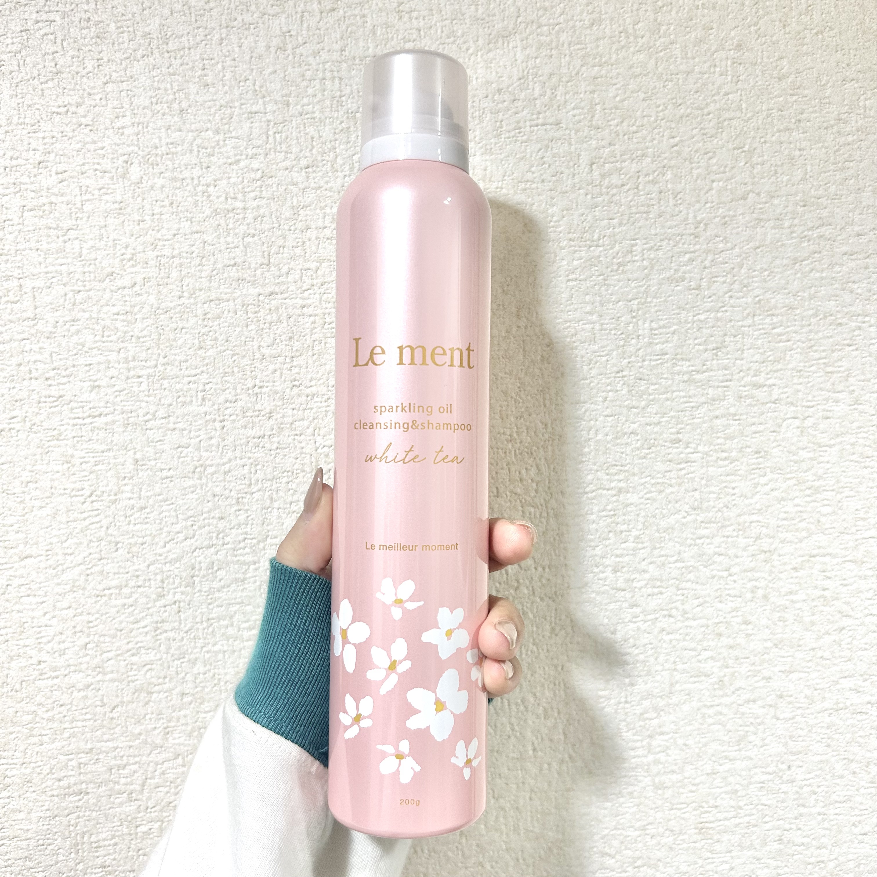 ルメント　スパークリングオイル　クレンジング&シャンプー　ホワイトティー/Le ment/市販シャンプーを使ったクチコミ（1枚目）