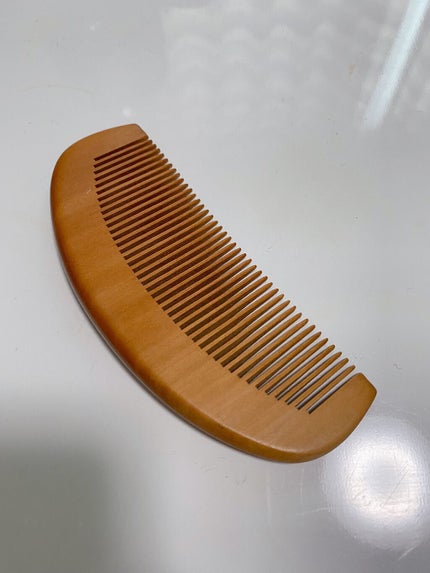 桃の木櫛/DAISO/ヘアコームを使ったクチコミ(4枚目)