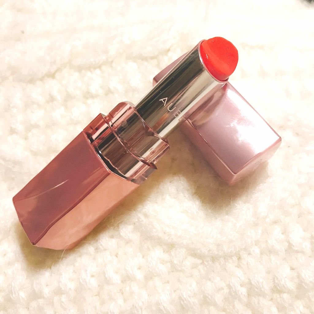 なめらか質感ひと塗りルージュ/AUBE/口紅を使ったクチコミ（1枚目）