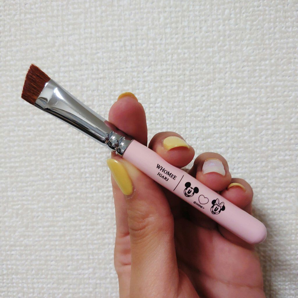 フーミー　アイブロウブラシ 熊野筆/WHOMEE/メイクブラシを使ったクチコミ（1枚目）