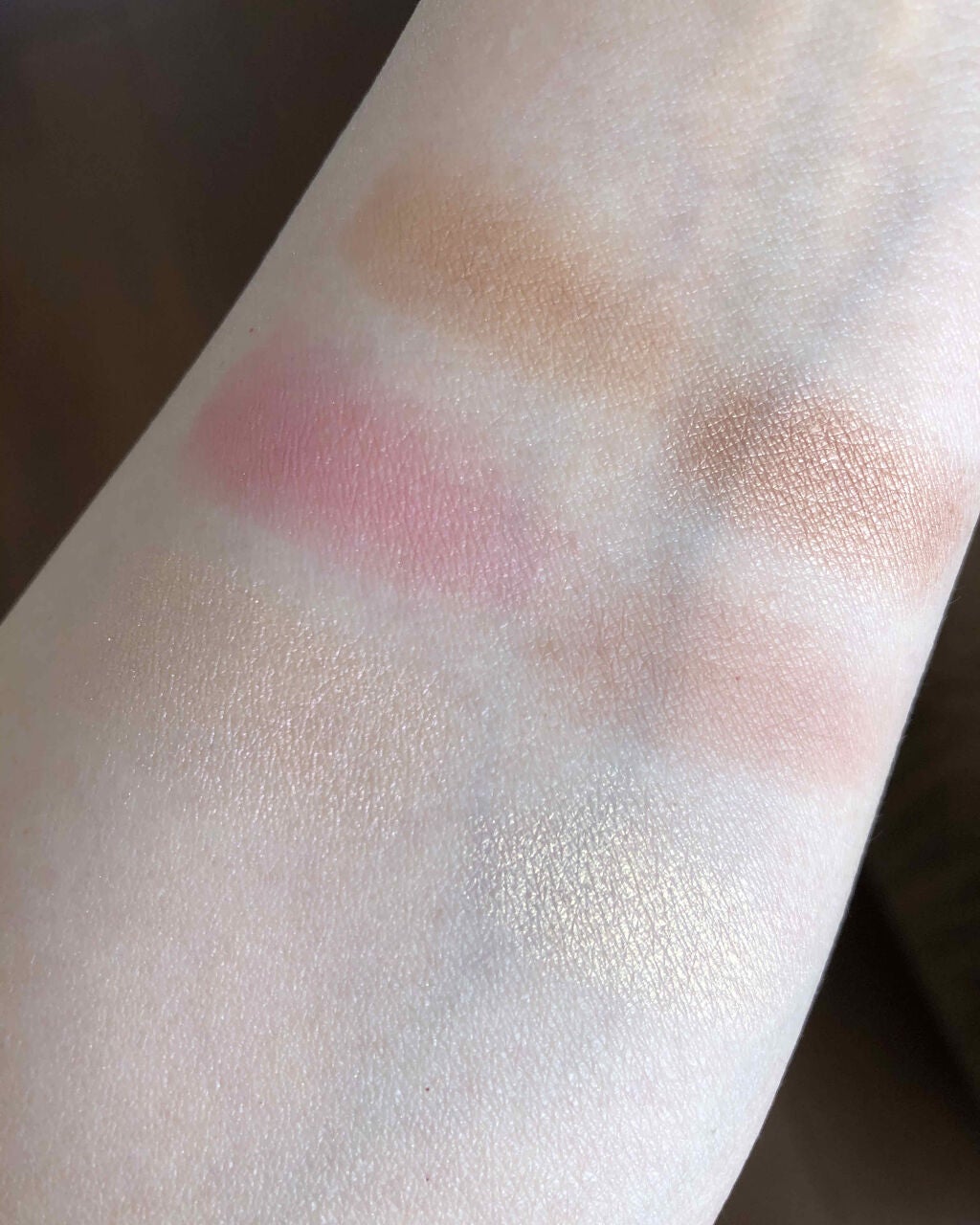 ナチュラル フェイス パレット/Too Faced/パウダーチークを使ったクチコミ(3枚目)