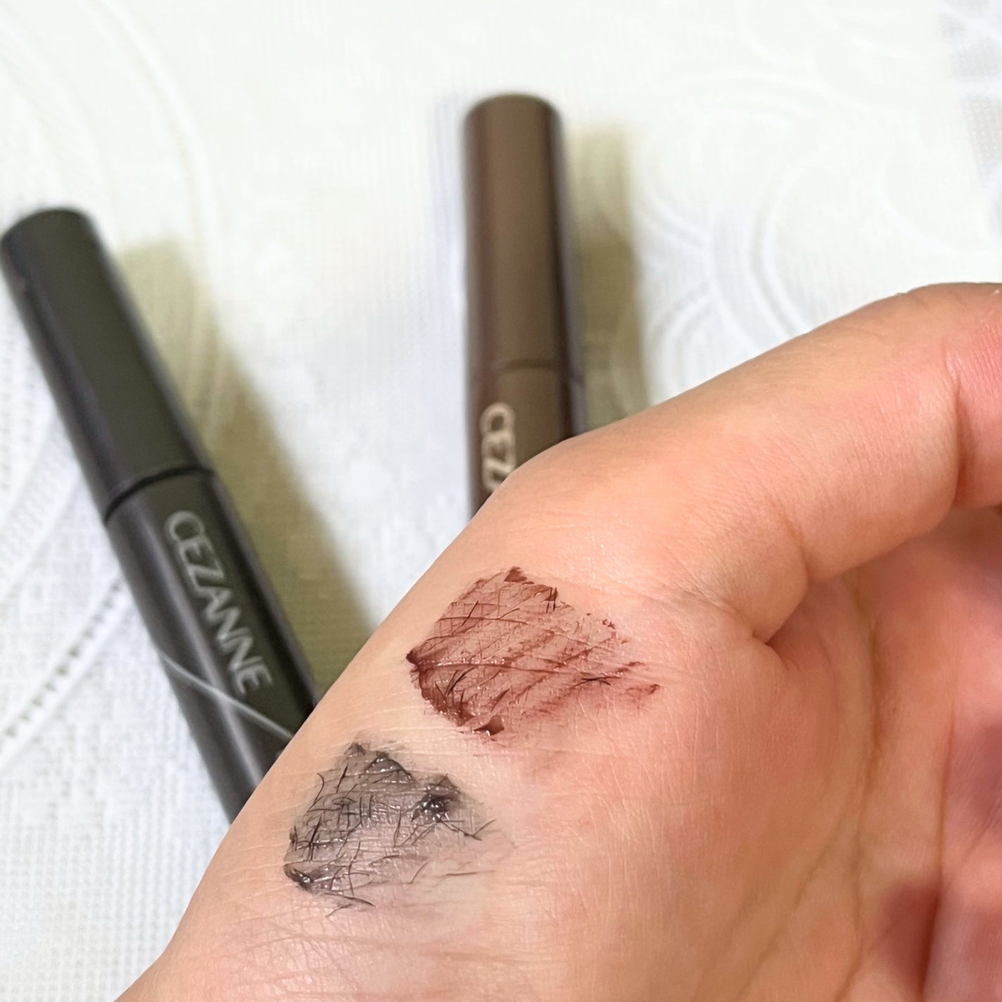 耐久カールマスカラ/CEZANNE/マスカラを使ったクチコミ(4枚目)