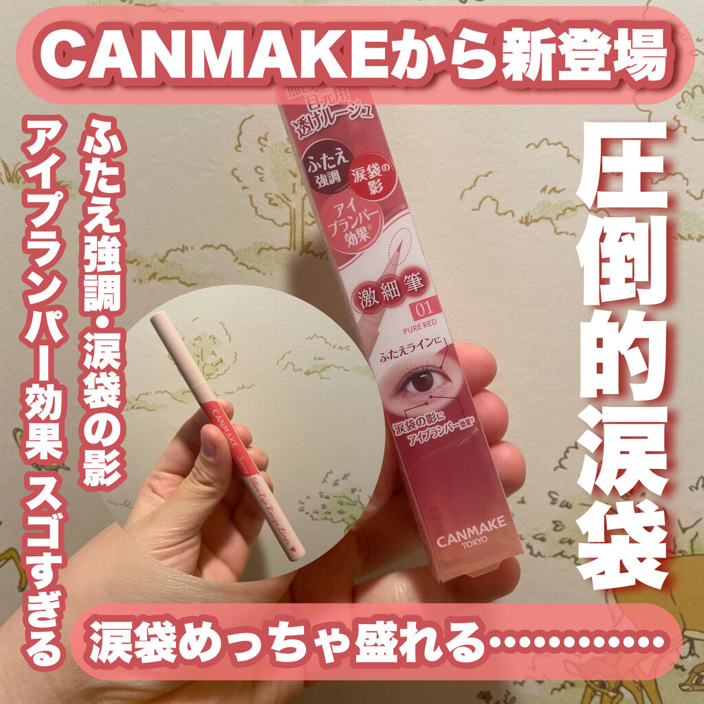 3wayスリムアイルージュライナー/キャンメイク/リキッドアイライナーを使ったクチコミ（1枚目）