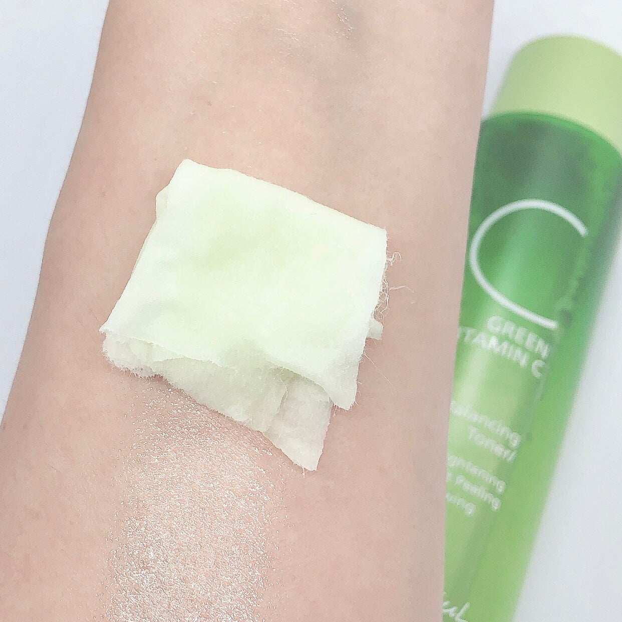 アリウル グリーンビタミンC バランシングトナー/Ariul/化粧水を使ったクチコミ(4枚目)