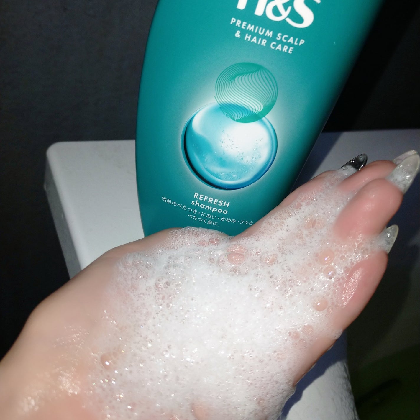 リフレッシュ シャンプー/コンディショナー/h&s/頭皮ケアを使ったクチコミ(3枚目)