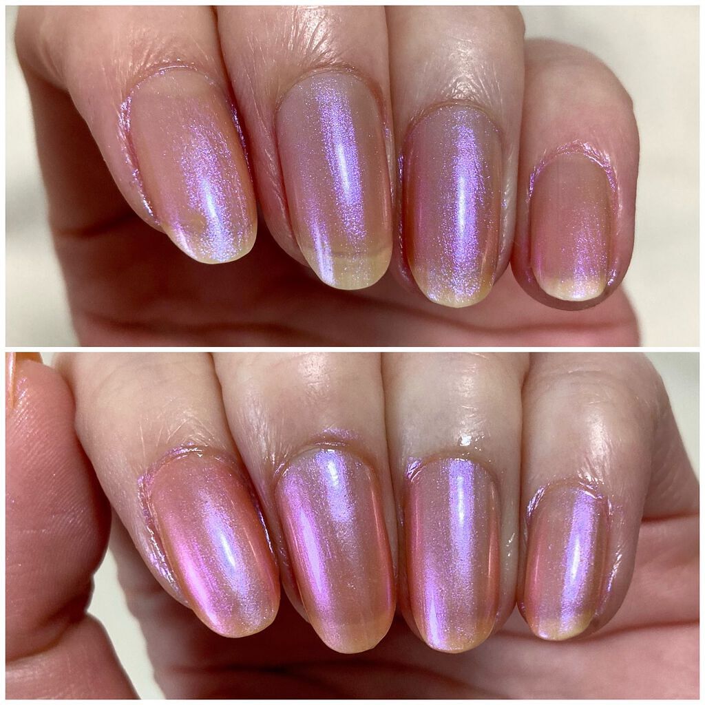 ネイルホリック Sheer pearl color/ネイルホリック/マニキュアを使ったクチコミ(5枚目)