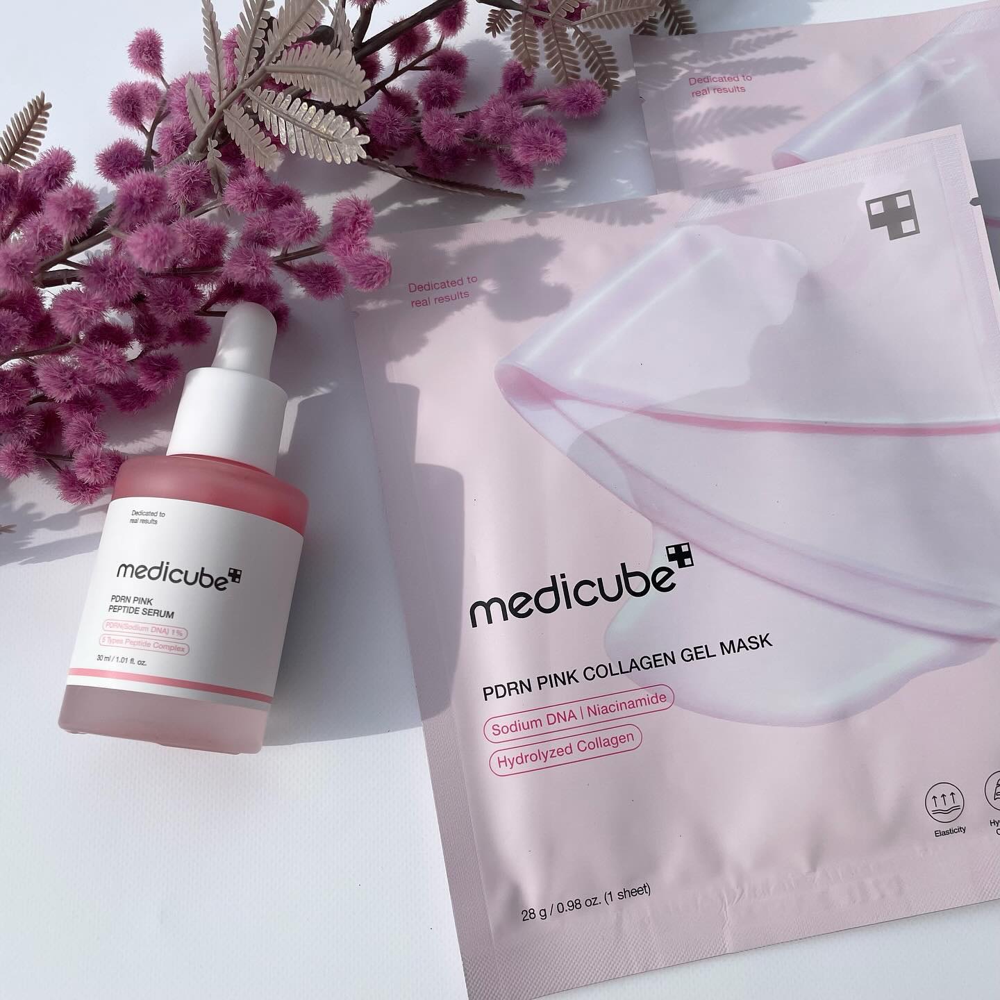 PDRNピンクコラーゲンゲルマスク/MEDICUBE/シートマスク・パックを使ったクチコミ（1枚目）