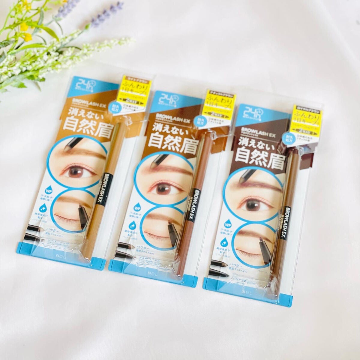 ブロウラッシュEX ウォーターストロング Wアイブロウ (ジェルペンシル&パウダー)/ブロウラッシュ/パウダーアイブロウを使ったクチコミ(1枚目)