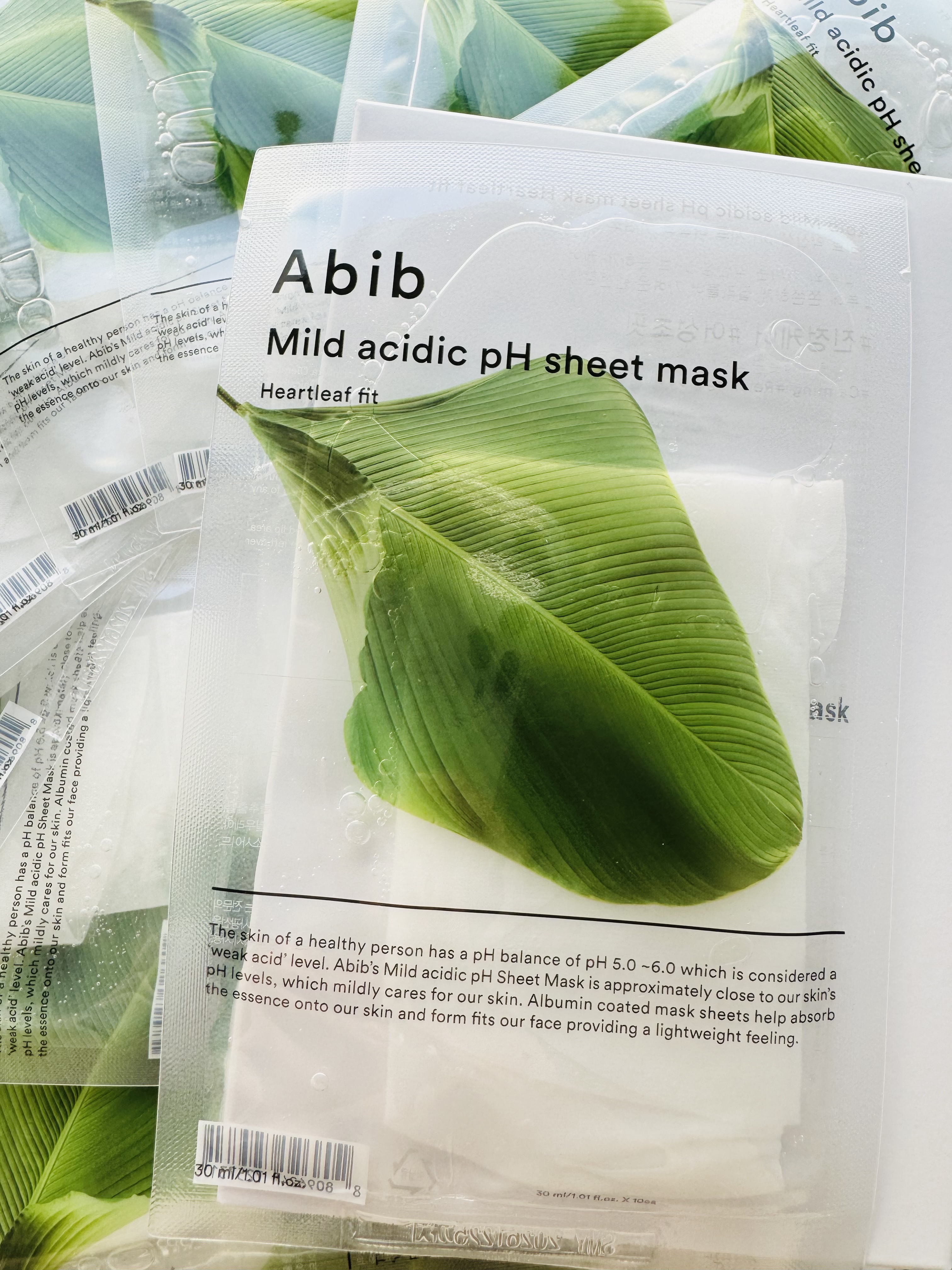 弱酸性pHシートマスク ドクダミフィット/Abib /シートマスク・パックを使ったクチコミ（3枚目）