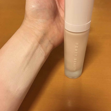 PRO FILT'R SOFT MATTE LONGWEAR FOUNDATION/FENTY BEAUTY BY RIHANNA/リキッドファンデーションを使ったクチコミ(2枚目)