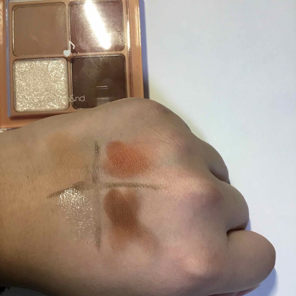 ベターザンアイズ ミュージックシリーズ/rom&nd/アイシャドウパレットを使ったクチコミ（2枚目）