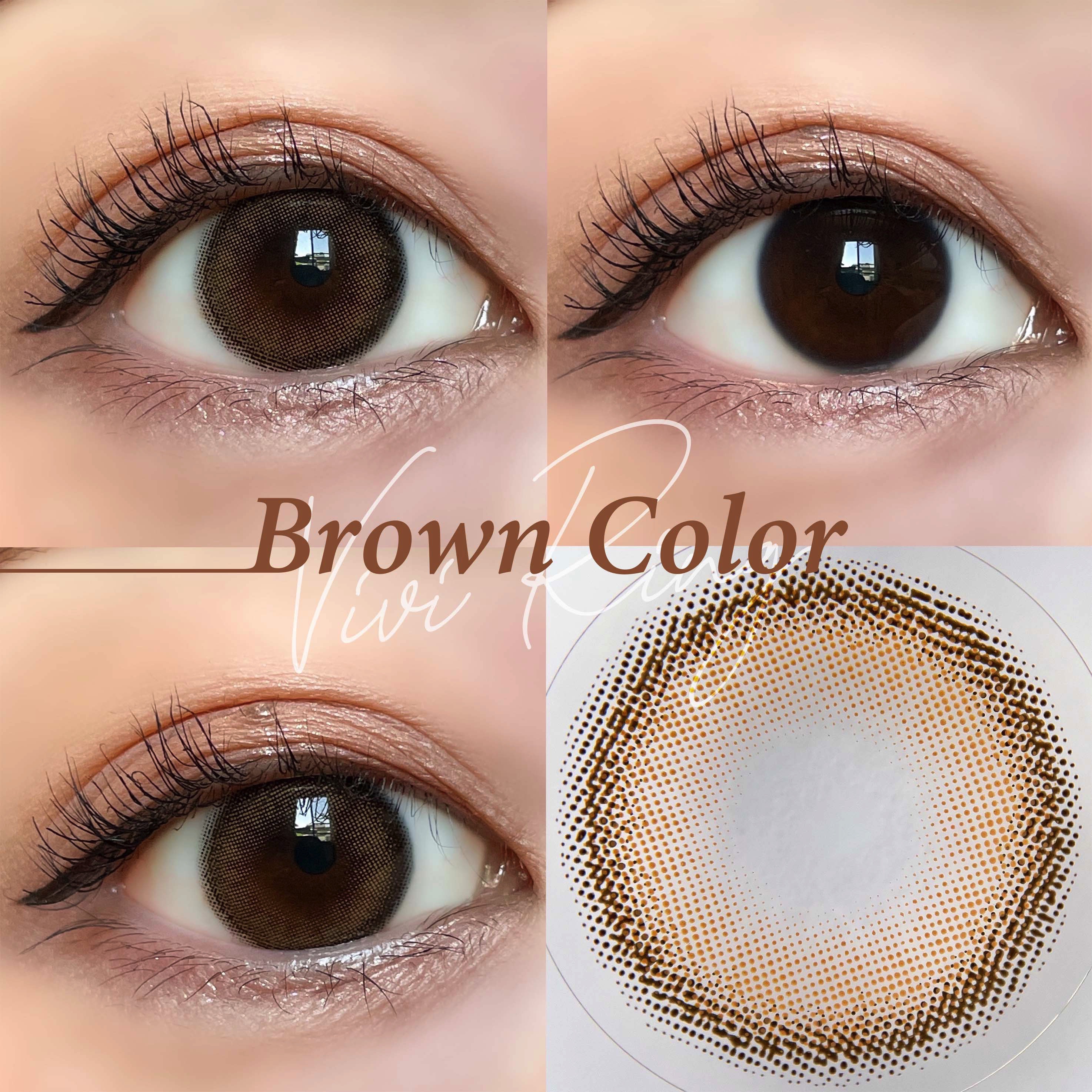 ViVi Ring 1Month グレー/OLENS/カラーコンタクトレンズを使ったクチコミ（3枚目）