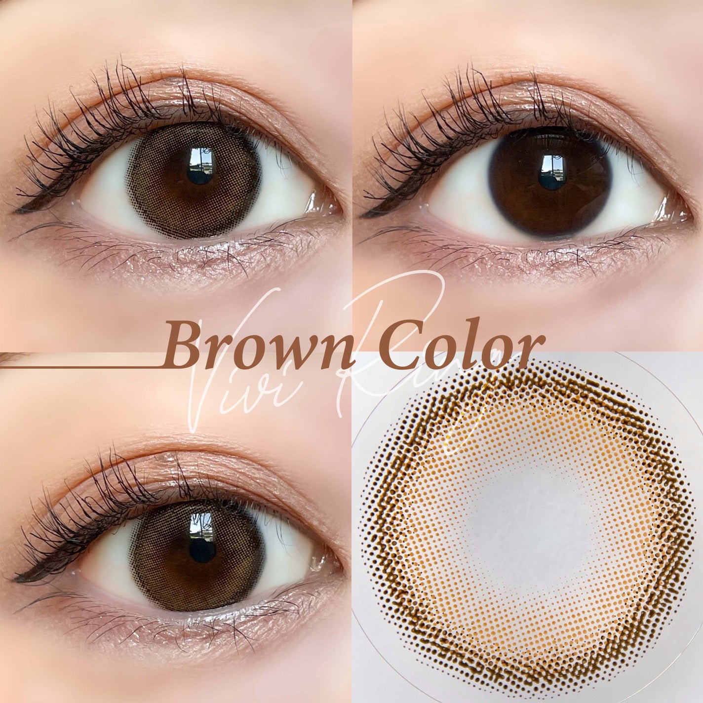 ViVi Ring 1Month/OLENS/カラーコンタクトレンズを使ったクチコミ(3枚目)