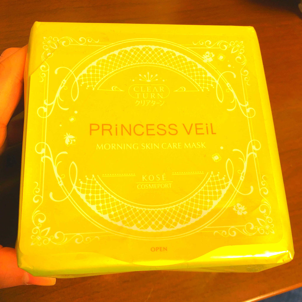 プリンセスヴェール モーニング スキンケア マスク/クリアターン/シートマスク・パックを使ったクチコミ（1枚目）