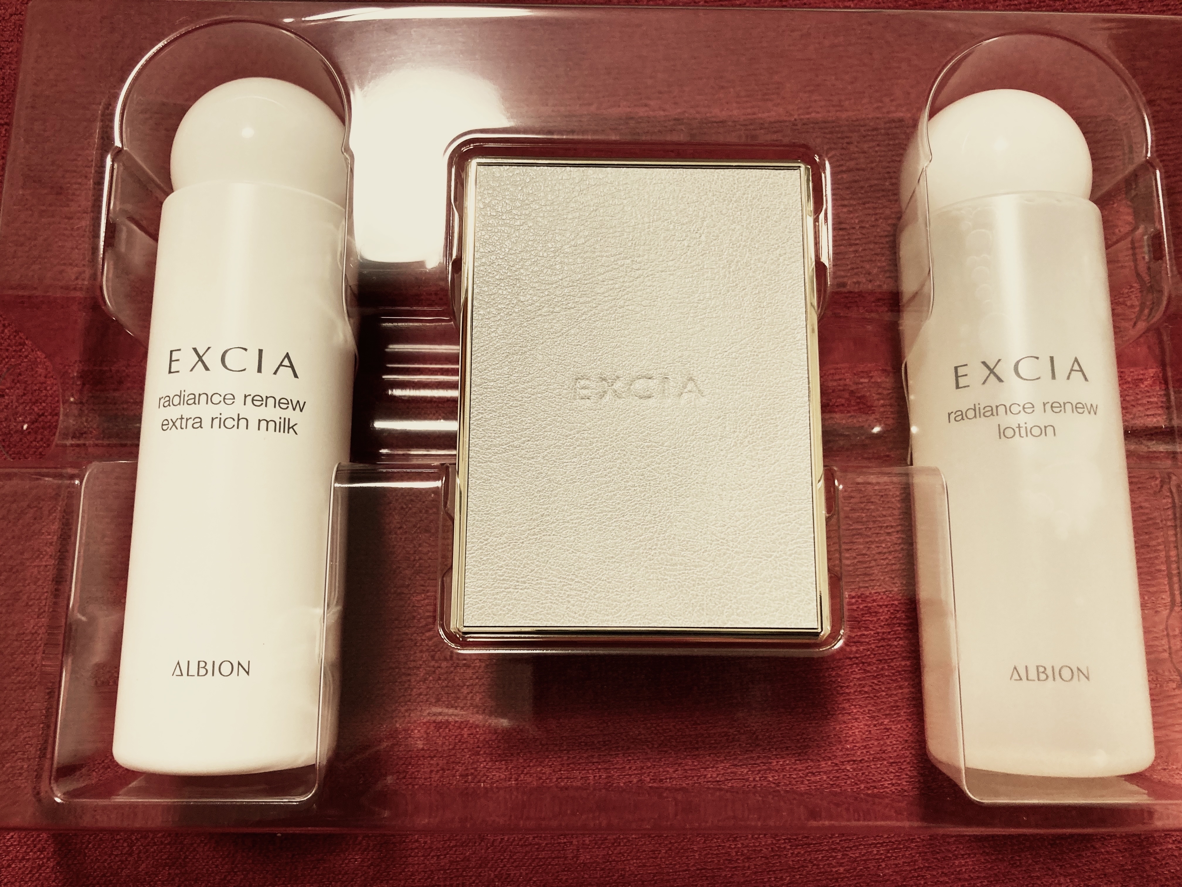 エクシア コフレ ラヴィソン/ALBION/スキンケアキットを使ったクチコミ（2枚目）