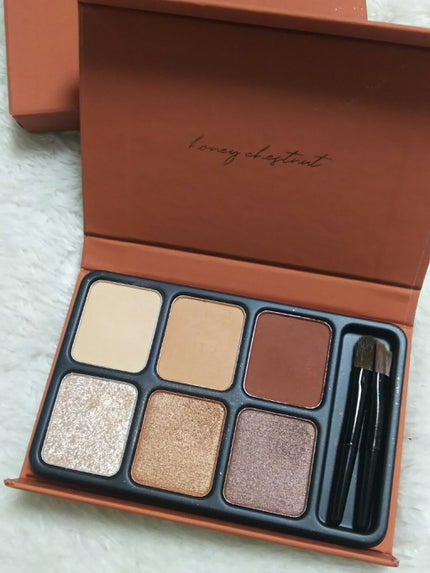 アイカラーパレット ハニーチェスナット/heme/アイシャドウパレットを使ったクチコミ(2枚目)