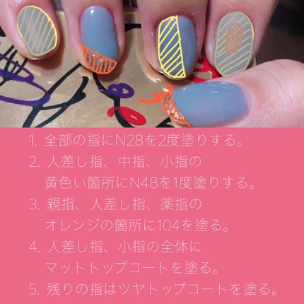 フローリックネイルラッカー/エレガンス クルーズ/マニキュアを使ったクチコミ(3枚目)