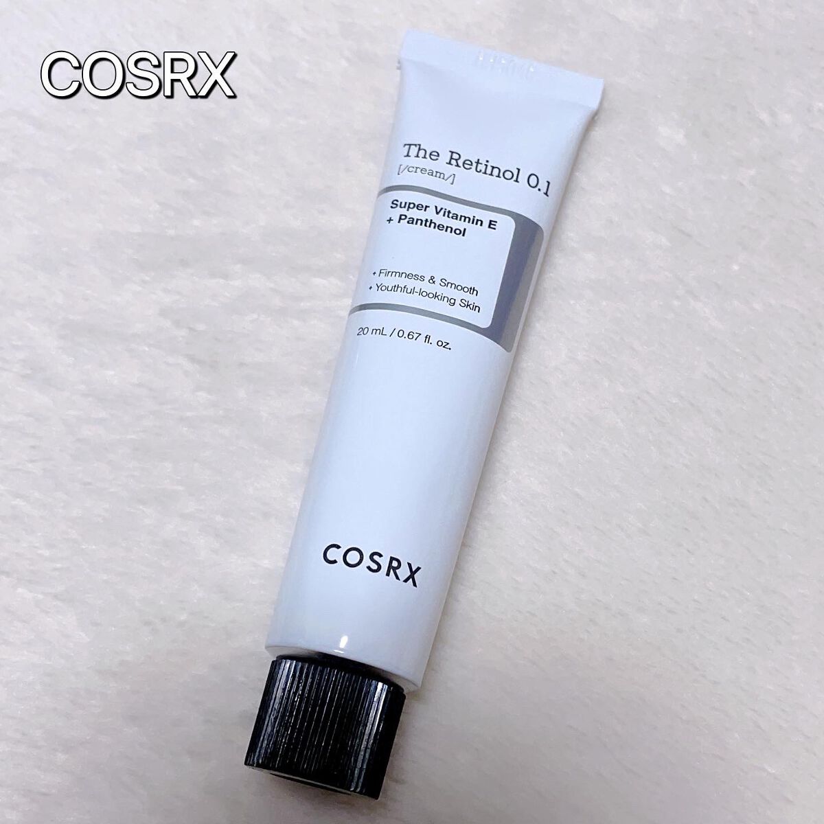 RXザ・レチノール0.1クリーム/COSRX/フェイスクリームを使ったクチコミ(1枚目)