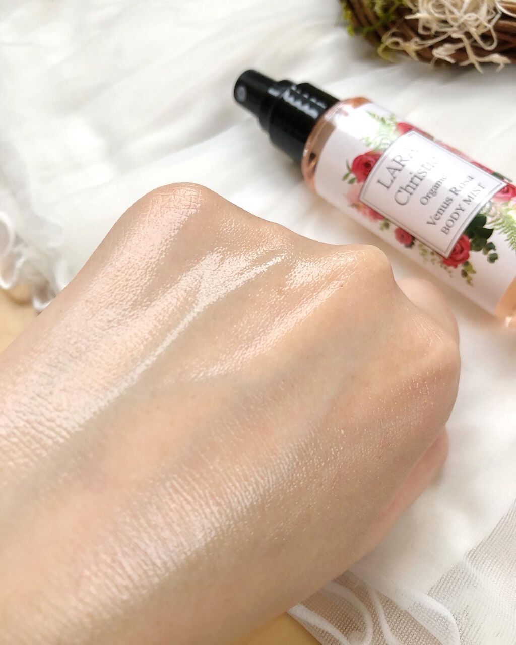 ボディミスト ヴィーナスローザ /LARA Christie/ミスト状化粧水を使ったクチコミ(4枚目)