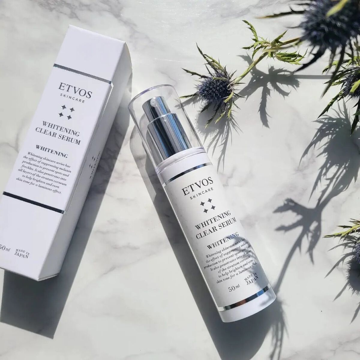 ホワイトニングクリアセラム/エトヴォス/美容液を使ったクチコミ（1枚目）