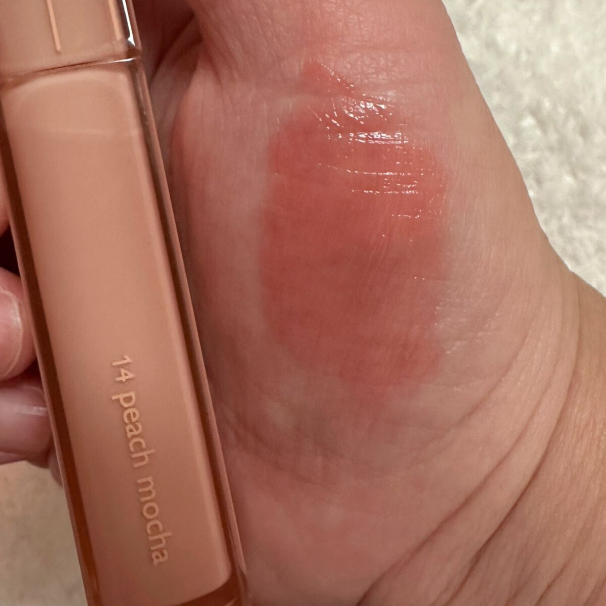 デュイフルウォーターティント/rom&nd/リップティントを使ったクチコミ（3枚目）