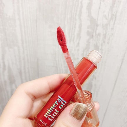 ミネラルティントオイル/4U2/リップティントを使ったクチコミ(2枚目)