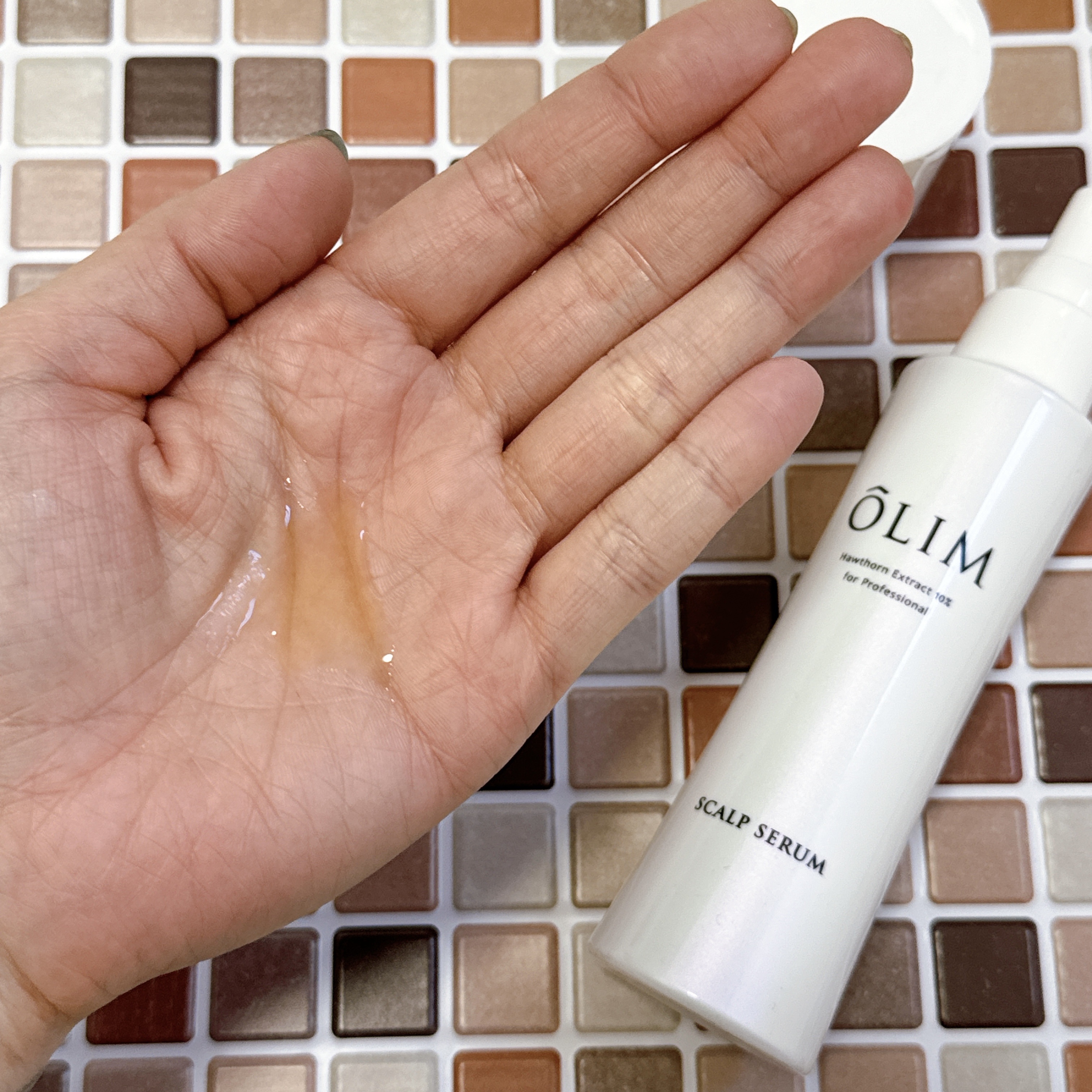 カールフィックスオイル/plus eau/ヘアオイルを使ったクチコミ（2枚目）