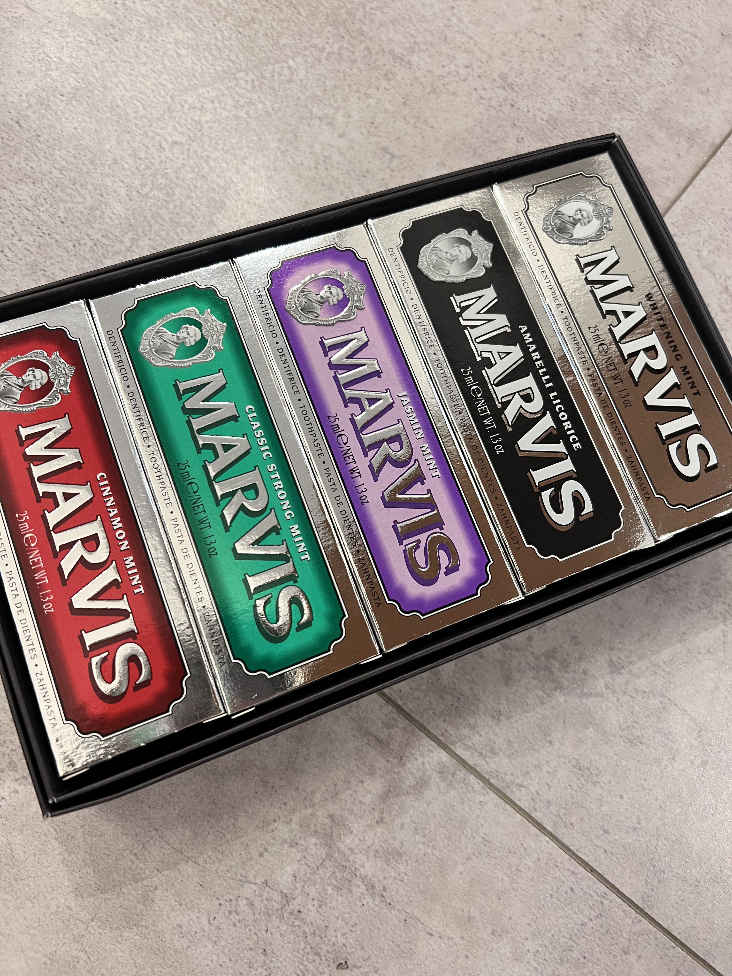 MARVIS Amarelli Licorice(アマレリリコリス)/MARVIS/歯磨き粉を使ったクチコミ（1枚目）