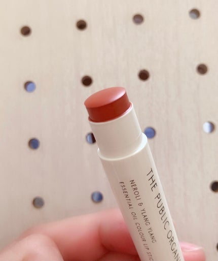 オーガニック認証 精油カラーリップスティック/THE PUBLIC ORGANIC/口紅を使ったクチコミ(5枚目)