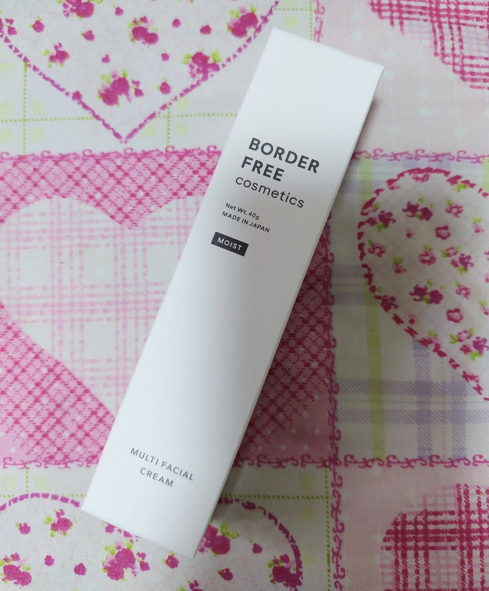 マルチフェイシャルクリーム MOIST/BORDER FREE cosmetics/フェイスクリームを使ったクチコミ（3枚目）