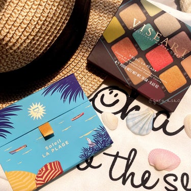 VISEART Étendu Palette   SOLEIL LA PLAGEのクチコミ「ビーチをイメージした
VISEARTの夏パレット🏖✨

【VISEART】
Étendu Pa.....」（1枚目）