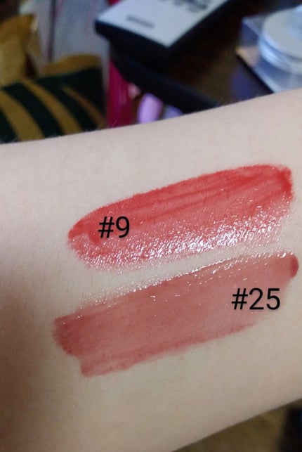 ジューシーラスティングティント/rom&nd/リップティントを使ったクチコミ(3枚目)