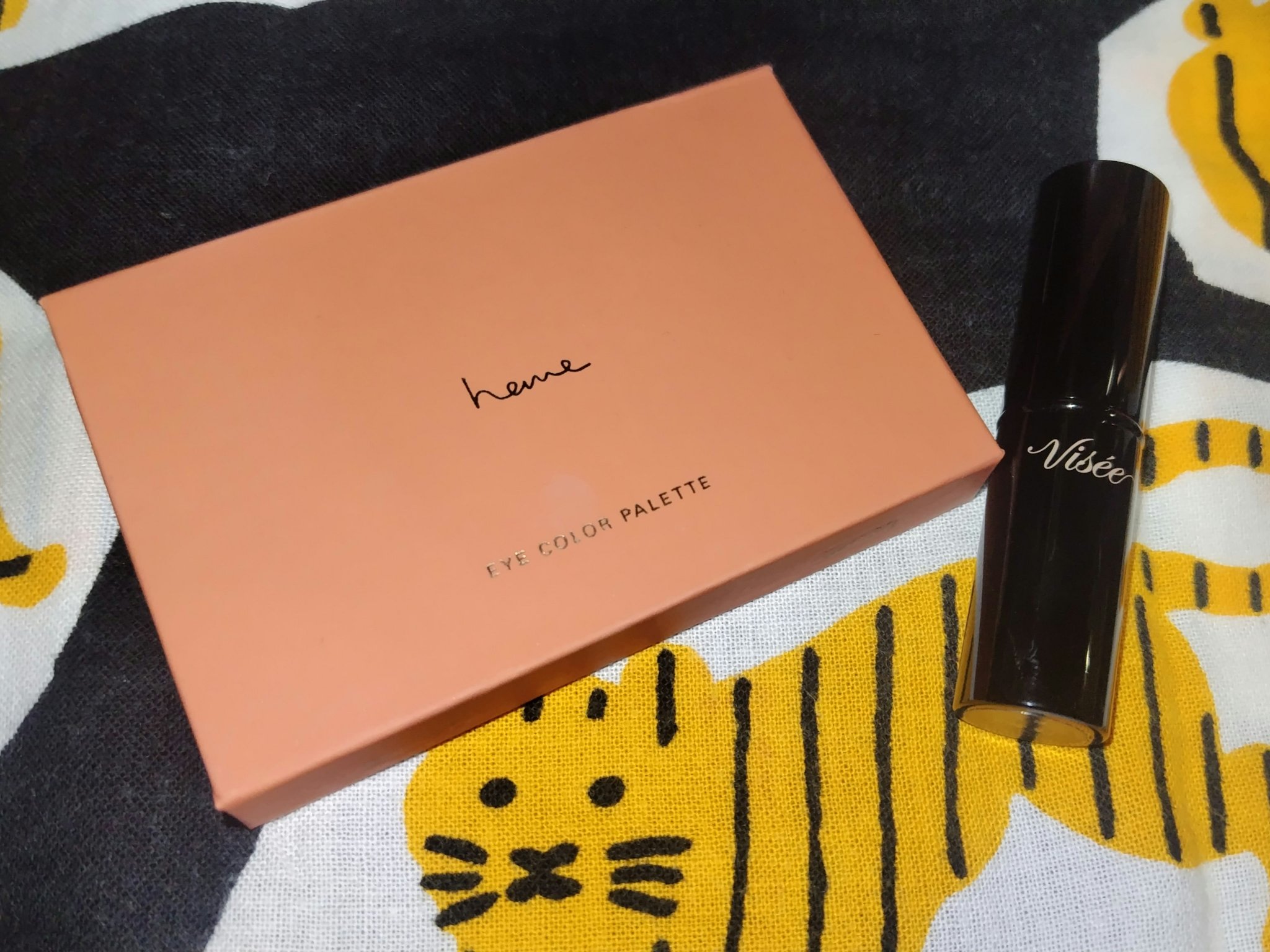 アイカラーパレット ハニーチェスナット/heme/アイシャドウパレットを使ったクチコミ（1枚目）