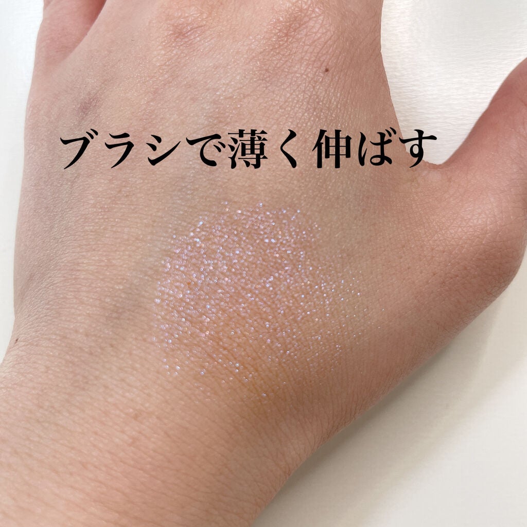 グリッタープリズム シャドウ/MISSHA/グリッターを使ったクチコミ(3枚目)