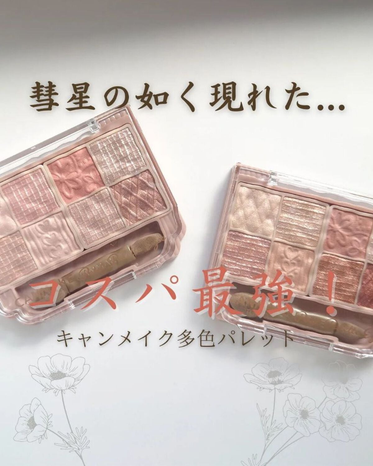 プティパレットアイズ/キャンメイク/パウダーアイシャドウを使ったクチコミ(1枚目)