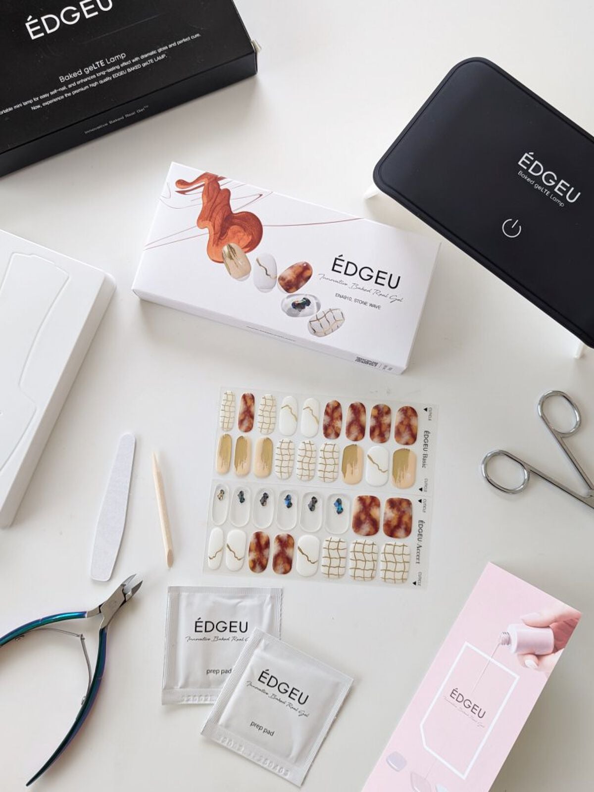 EDGEU ジェルネイルシール/EDGEU/ネイルシールを使ったクチコミ(1枚目)