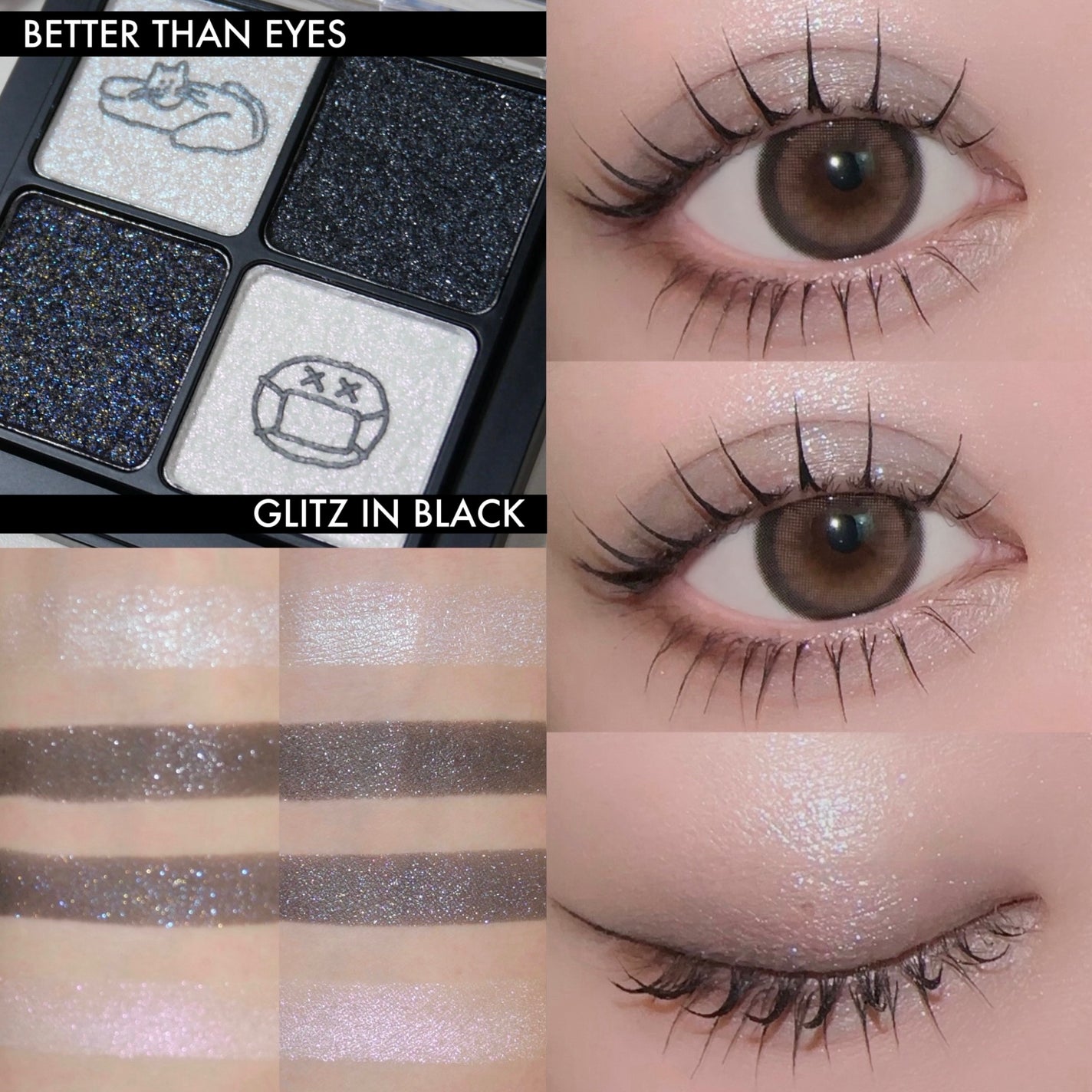 ベターザンアイズ/rom&nd/アイシャドウパレットを使ったクチコミ(5枚目)