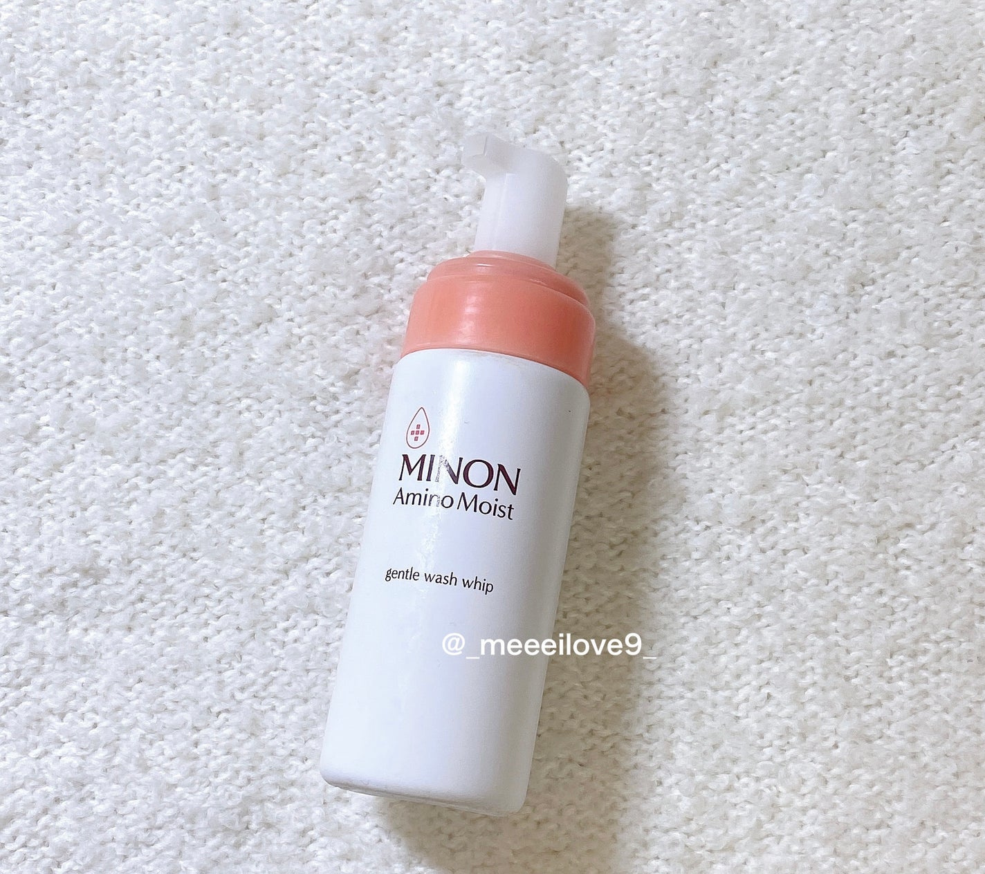ミノン アミノモイスト ジェントルウォッシュ ホイップ/ミノン/泡洗顔を使ったクチコミ(1枚目)