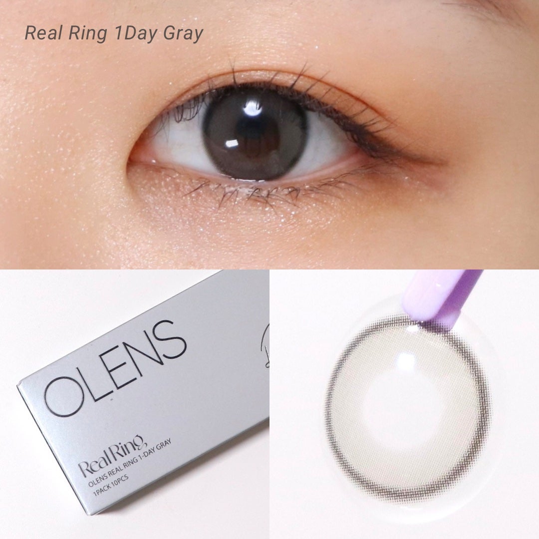 Real Ring 1day/OLENS/ワンデー(1DAY)カラコンを使ったクチコミ(3枚目)