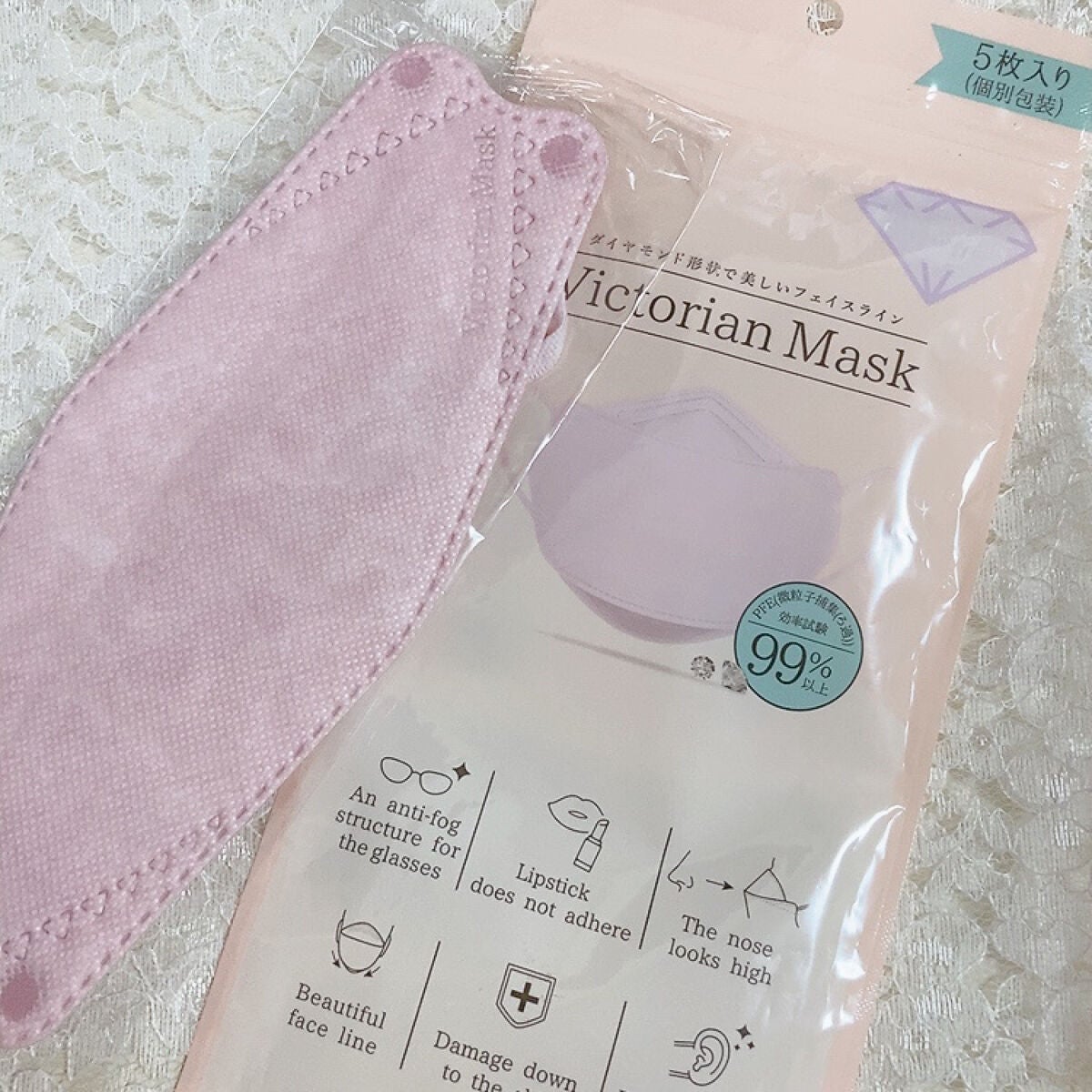 Victorian Mask/SAMURAIWORKS/マスクを使ったクチコミ(1枚目)