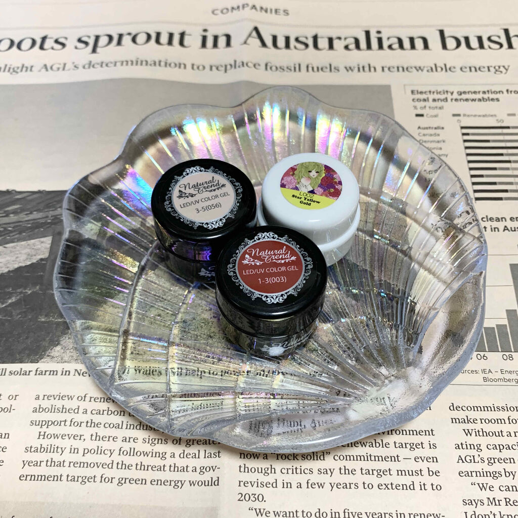 ネイル工房白パケカラージェル/ネイル工房/ジェルネイルを使ったクチコミ（2枚目）