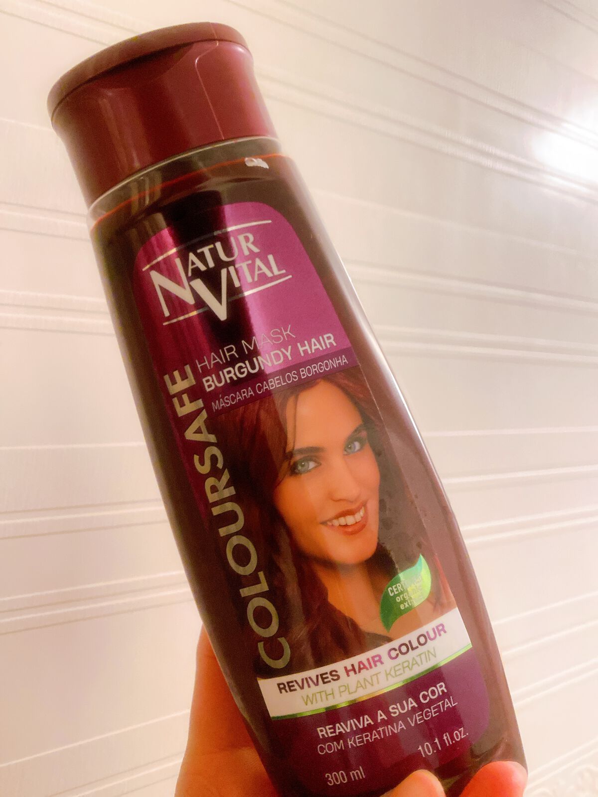 カラーセーフ ヘアマスクN/ナチュールバイタル/ヘアカラーを使ったクチコミ（1枚目）