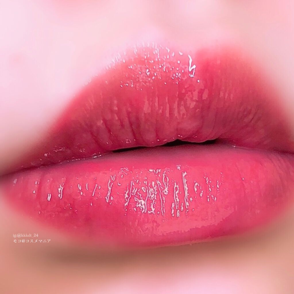 ブルーミングリップグロウ/CAROME./口紅を使ったクチコミ(5枚目)